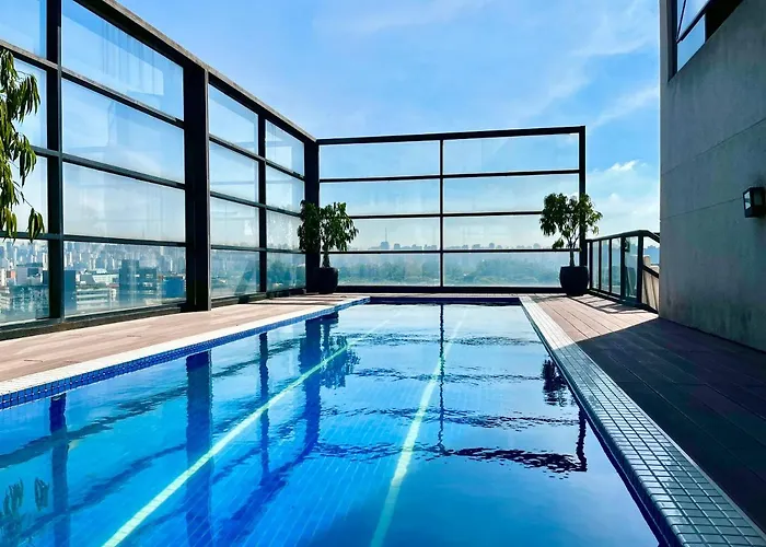 Flat Duplex Com Servico De Camareira E Enxoval Completo - Ao Lado Do Parque Ibirapuera
