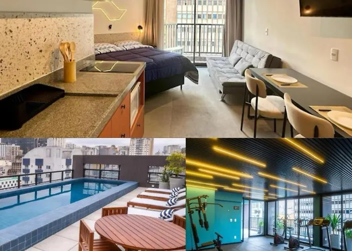 Ape Novo No Minhocao Com Piscina Rooftop E Academia