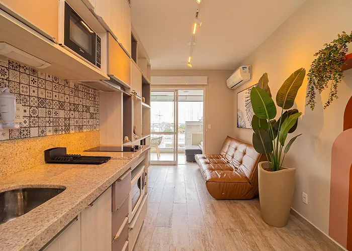 Brown Stay Brooklin - Novo, Charmoso E Com Lazer Premium - Por Do Sol Perfeito