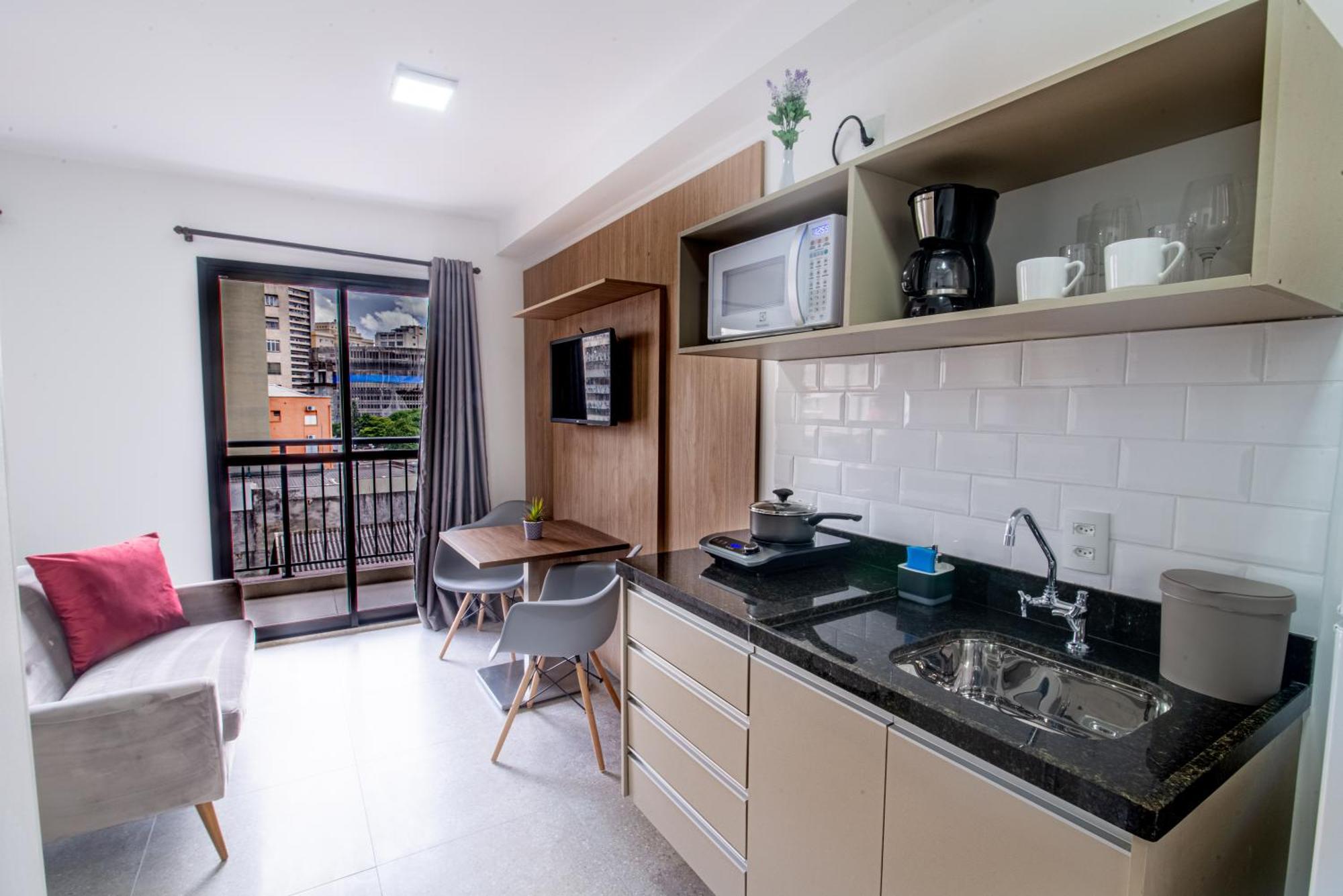 360 Suites Bom Retiro - Mobiliados Apartemen Sao Paulo