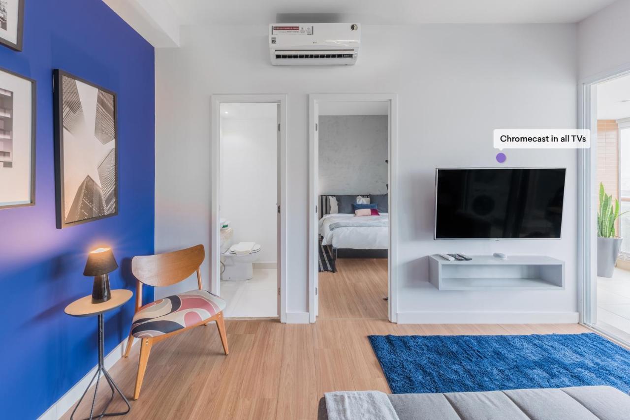 Apartamento Apartamento Completo Com Sacada - Vila Olimpia São Paulo