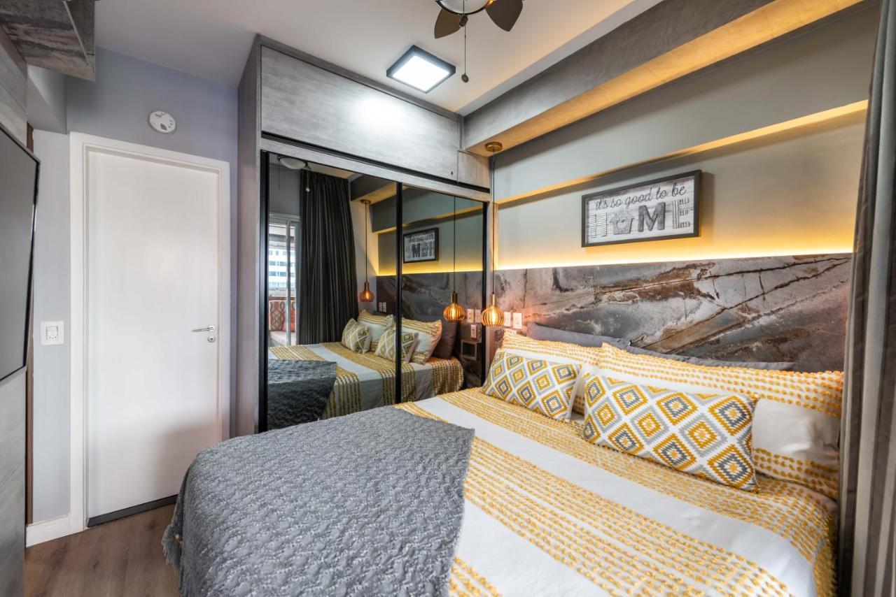 Edificio Summit Pinheiros: View Balcony With Pool & Fitness Near Subway Apartment Sao Paulo