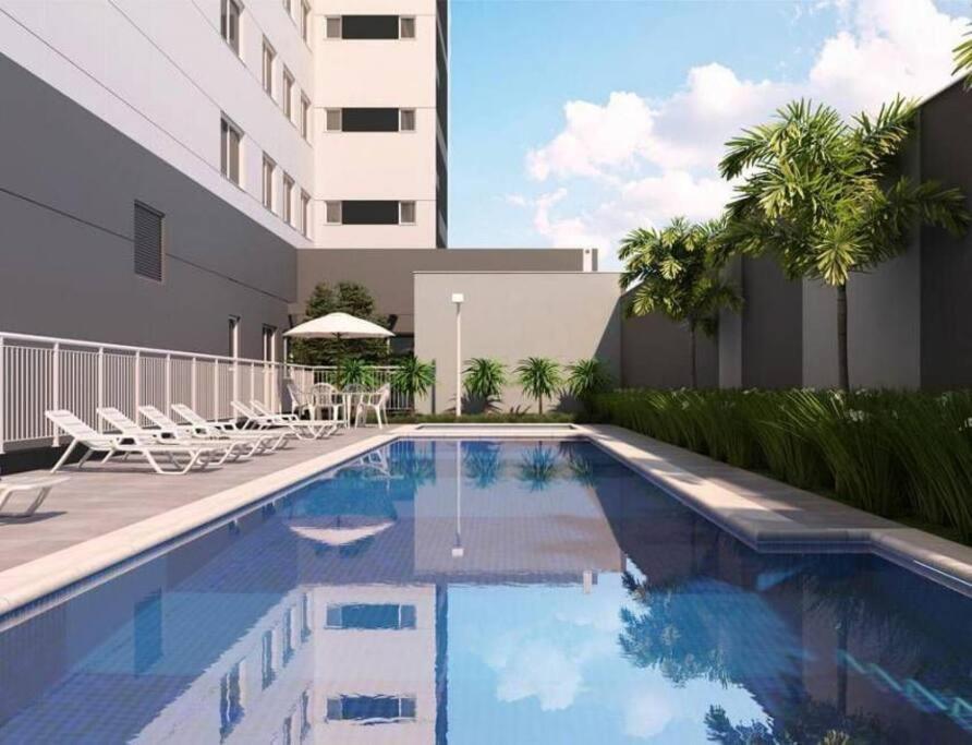 Studio Com Piscina E Academia 88a A 200m Do Metro Bras Apartment *