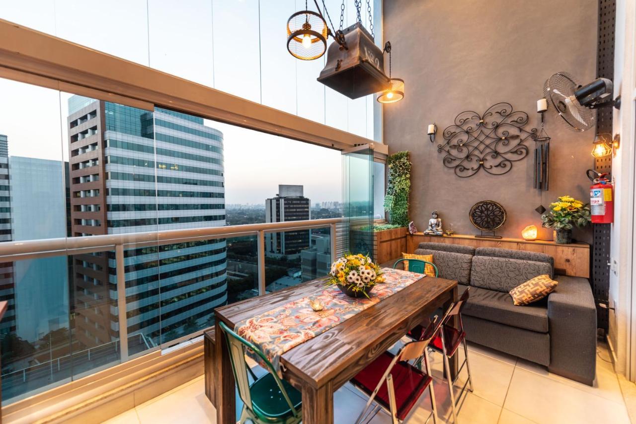 Edificio Summit Pinheiros: View Balcony With Pool & Fitness Near Subway Apartment Sao Paulo