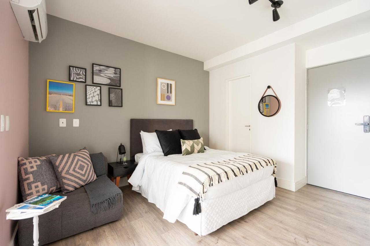 Apartment Studio Com Garagem, Academia E Piscina No Predio - Vila Olimpia *