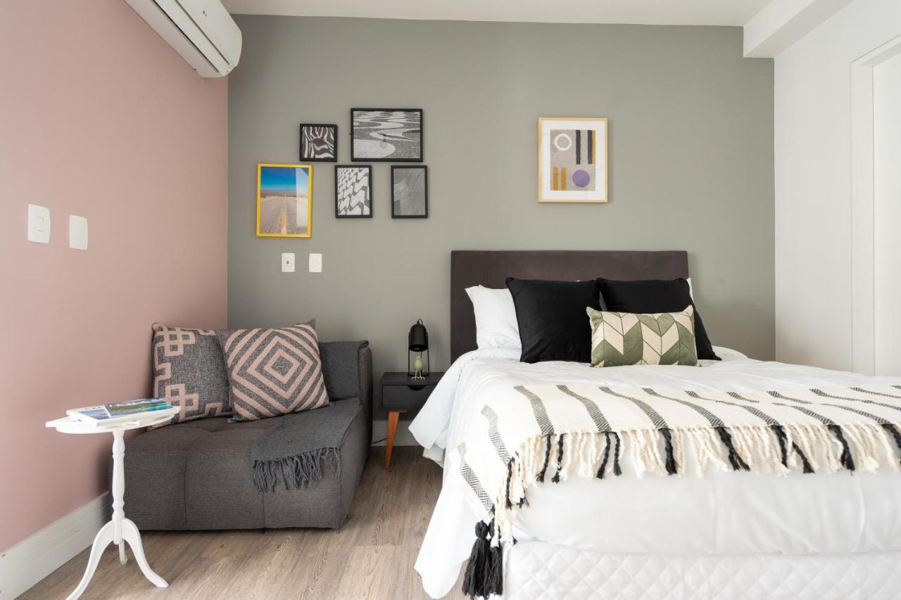 Studio Com Garagem, Academia E Piscina No Predio - Vila Olimpia Apartment Sao Paulo