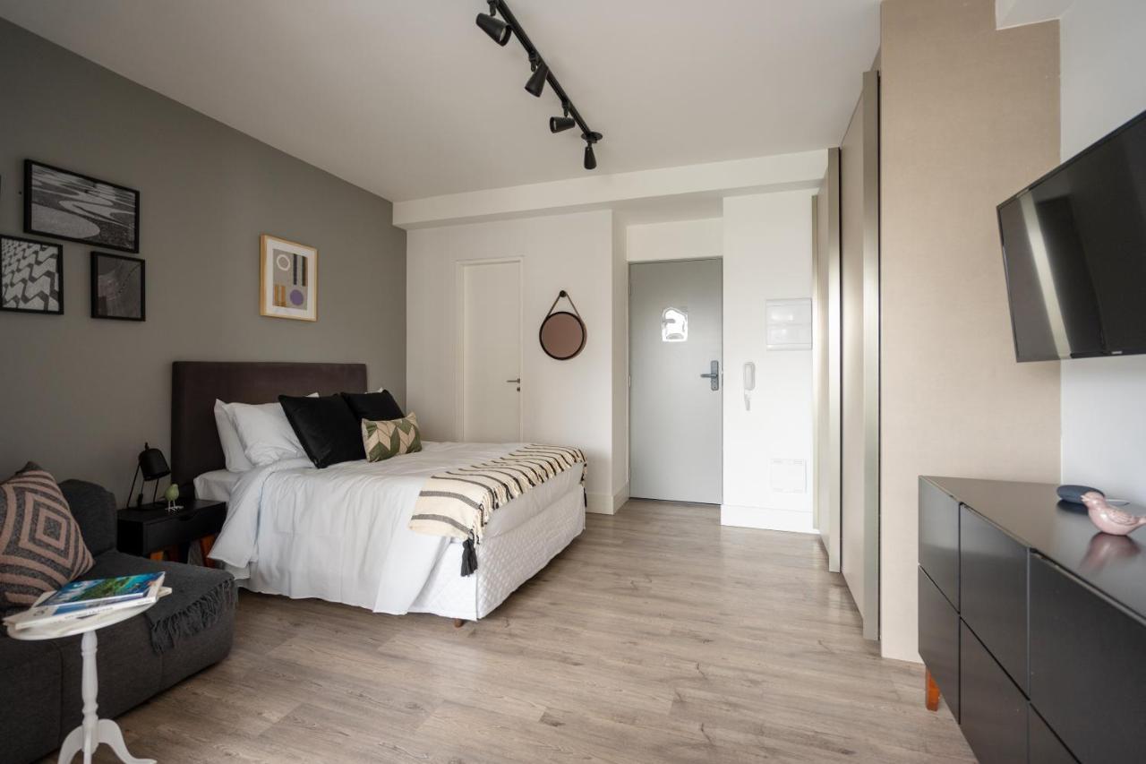 Studio Com Garagem, Academia E Piscina No Predio - Vila Olimpia Apartment *