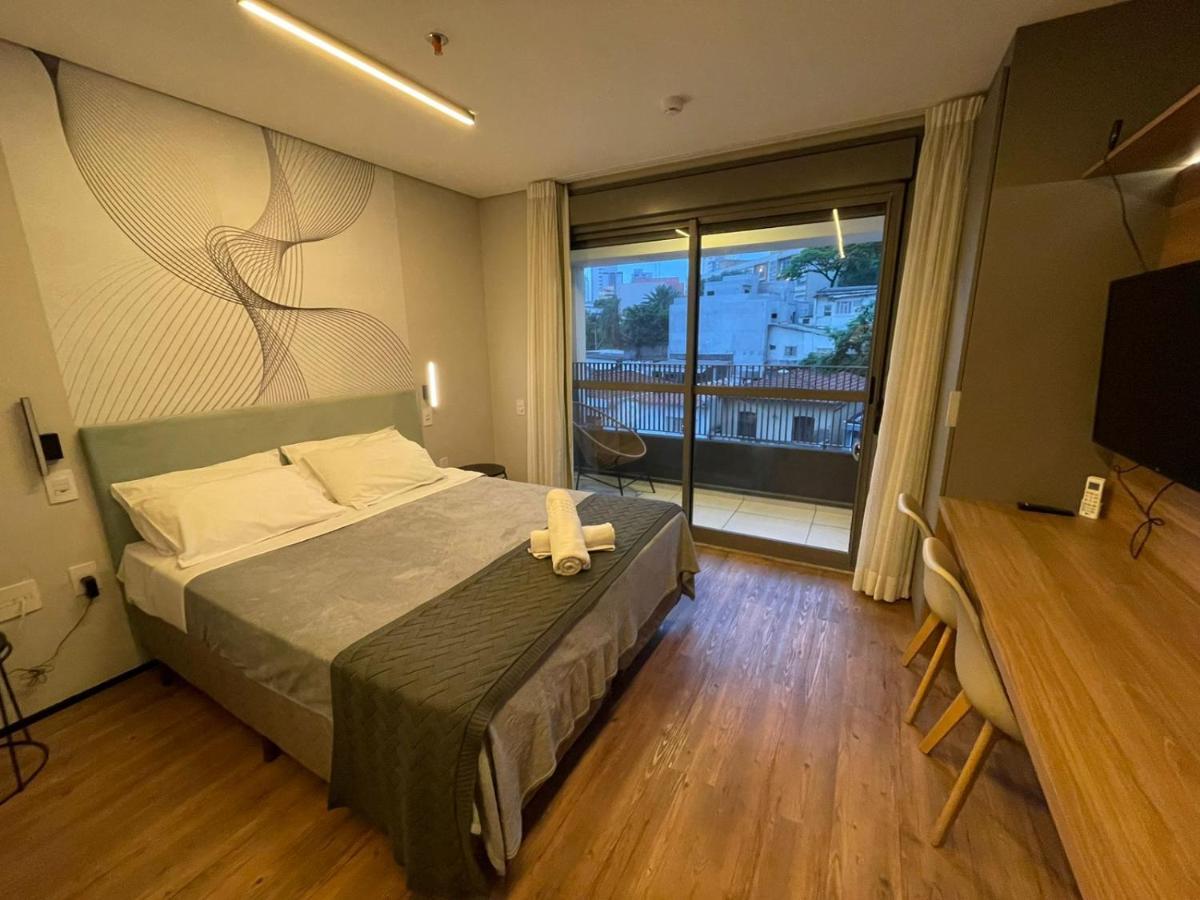 Sky Poll 306 - Near Paulista Ave & Subways, Rooftop & Full Gym ! Short & Long Stay! *