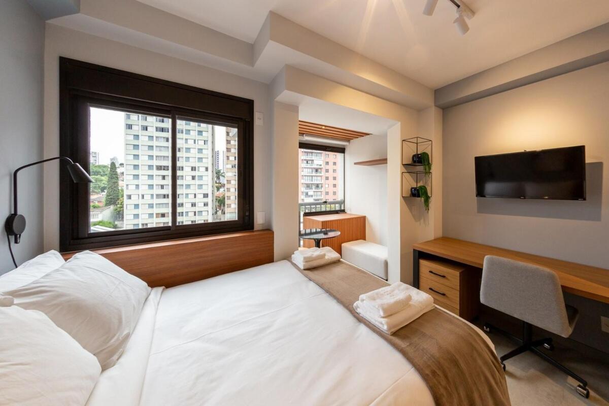 B Homy V Madalena - 5min Do Beco Do Batman Up510 Apartemen
