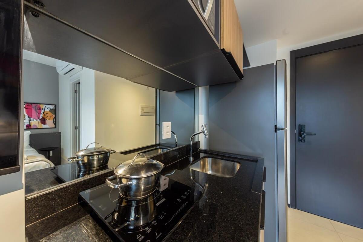 Apartemen Bhomy Consolacao - Varanda E Lazer Completo Vn411