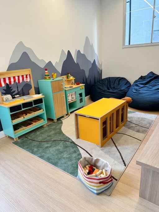 Apartemen Decorado Com Sacada No Polo Cultural E Eventos Da De *