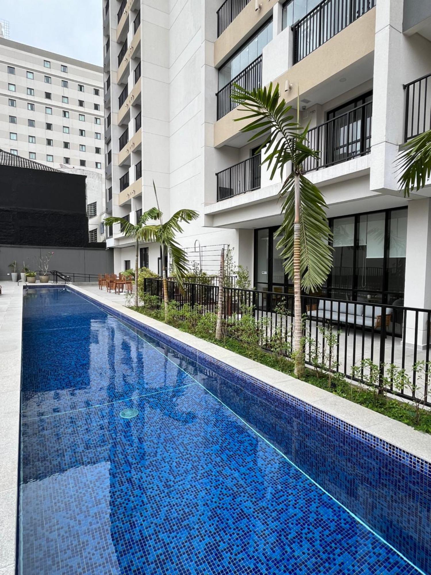 Apartment White One - Apto Novo, Moderno, Varanda, Poucos Passos Da Estacao Luz