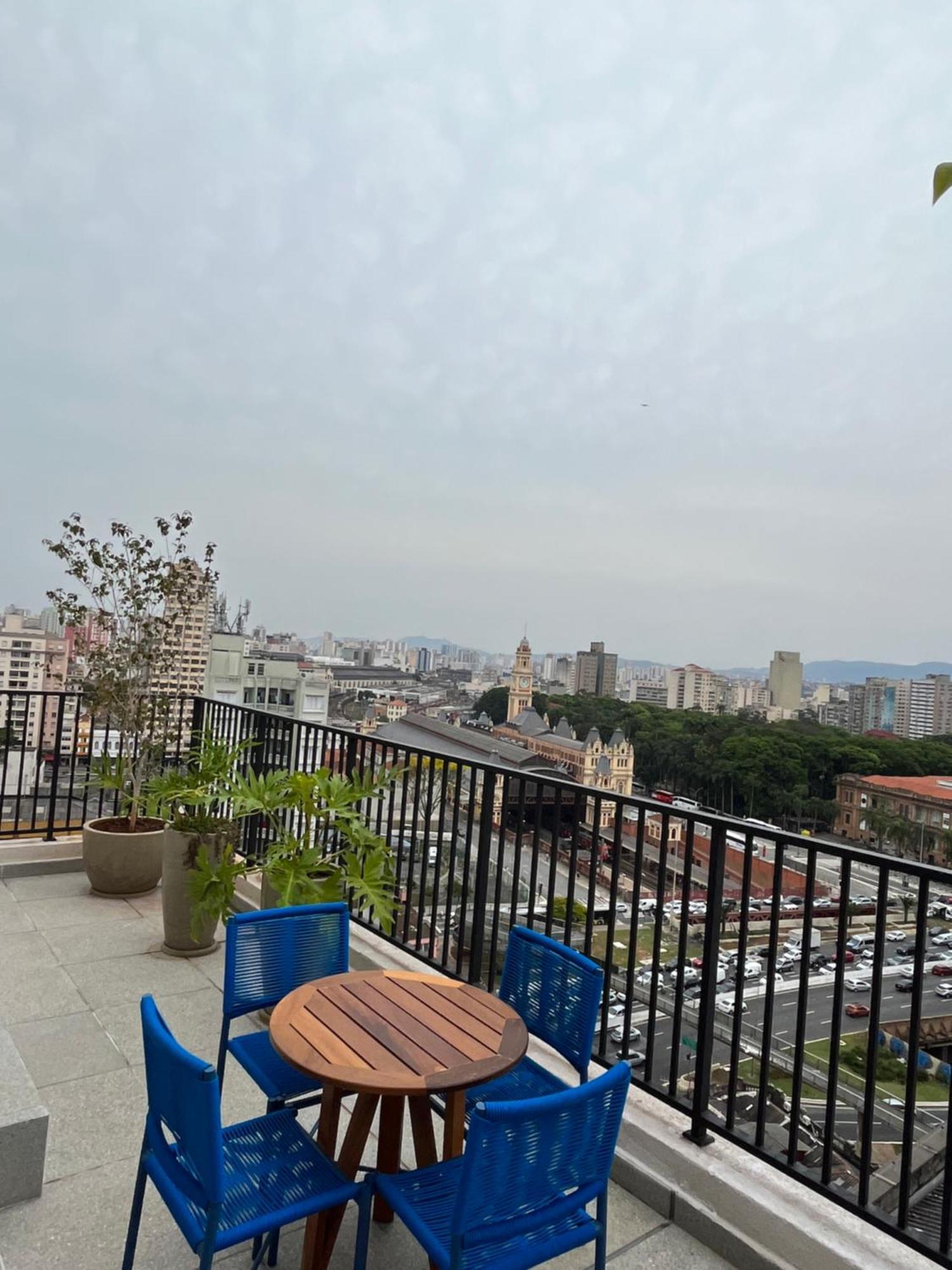 White One - Apto Novo, Moderno, Varanda, Poucos Passos Da Estacao Luz Apartment *