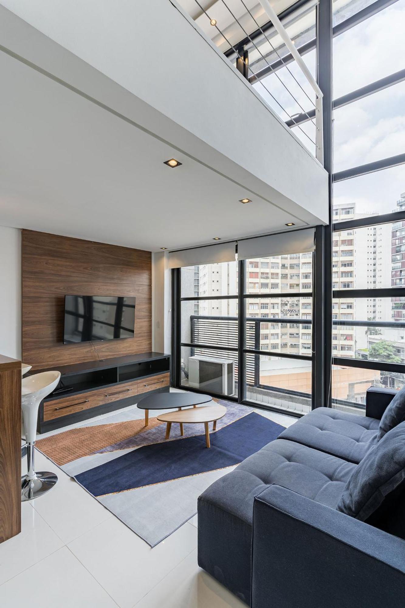 Flat Duplex Com Servico De Camareira E Enxoval Completo - Ao Lado Do Parque Ibirapuera * Sao Paulo