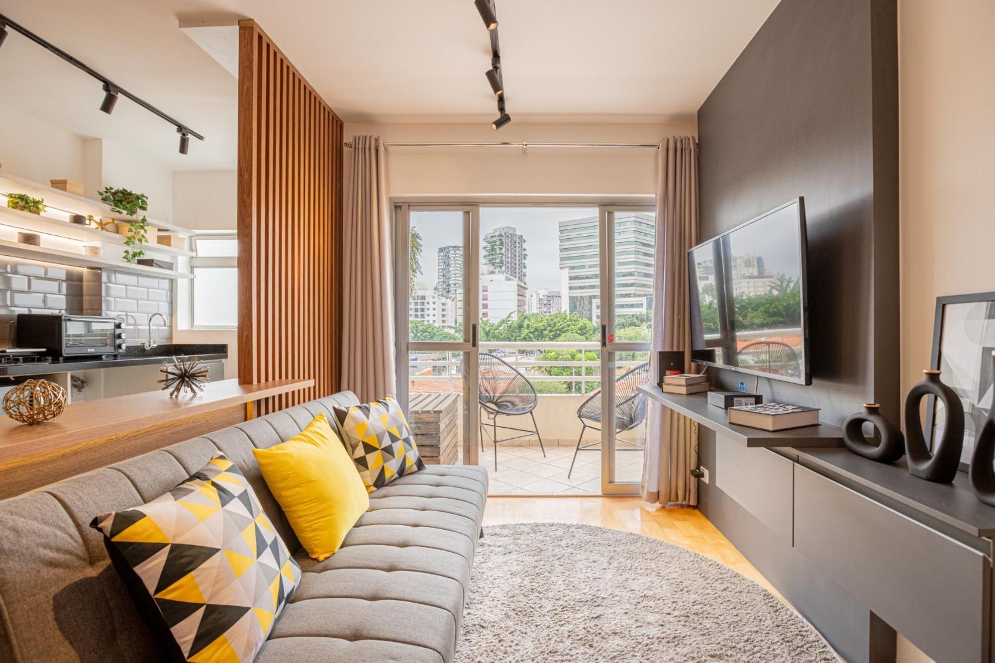 Apartment Easy Star - Lindo C/vaga No Itaim Bibi - Ad03i *