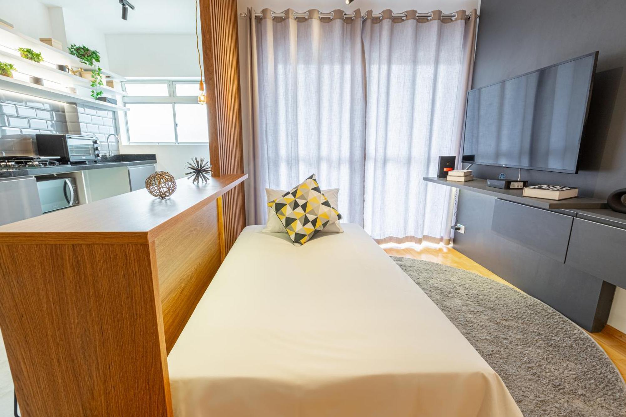Easy Star - Lindo C/vaga No Itaim Bibi - Ad03i Apartment *