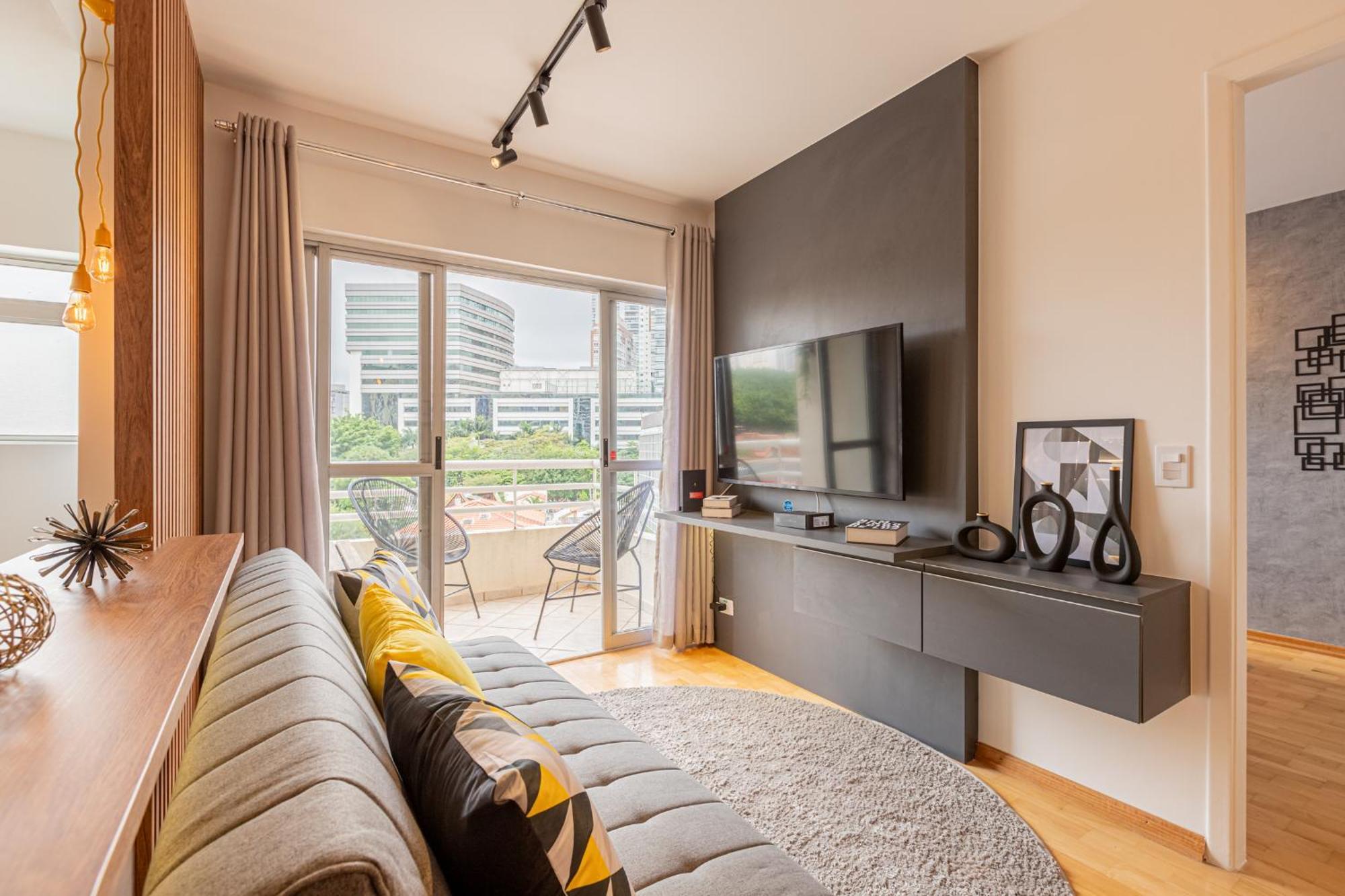 Easy Star - Lindo C/vaga No Itaim Bibi - Ad03i Apartment