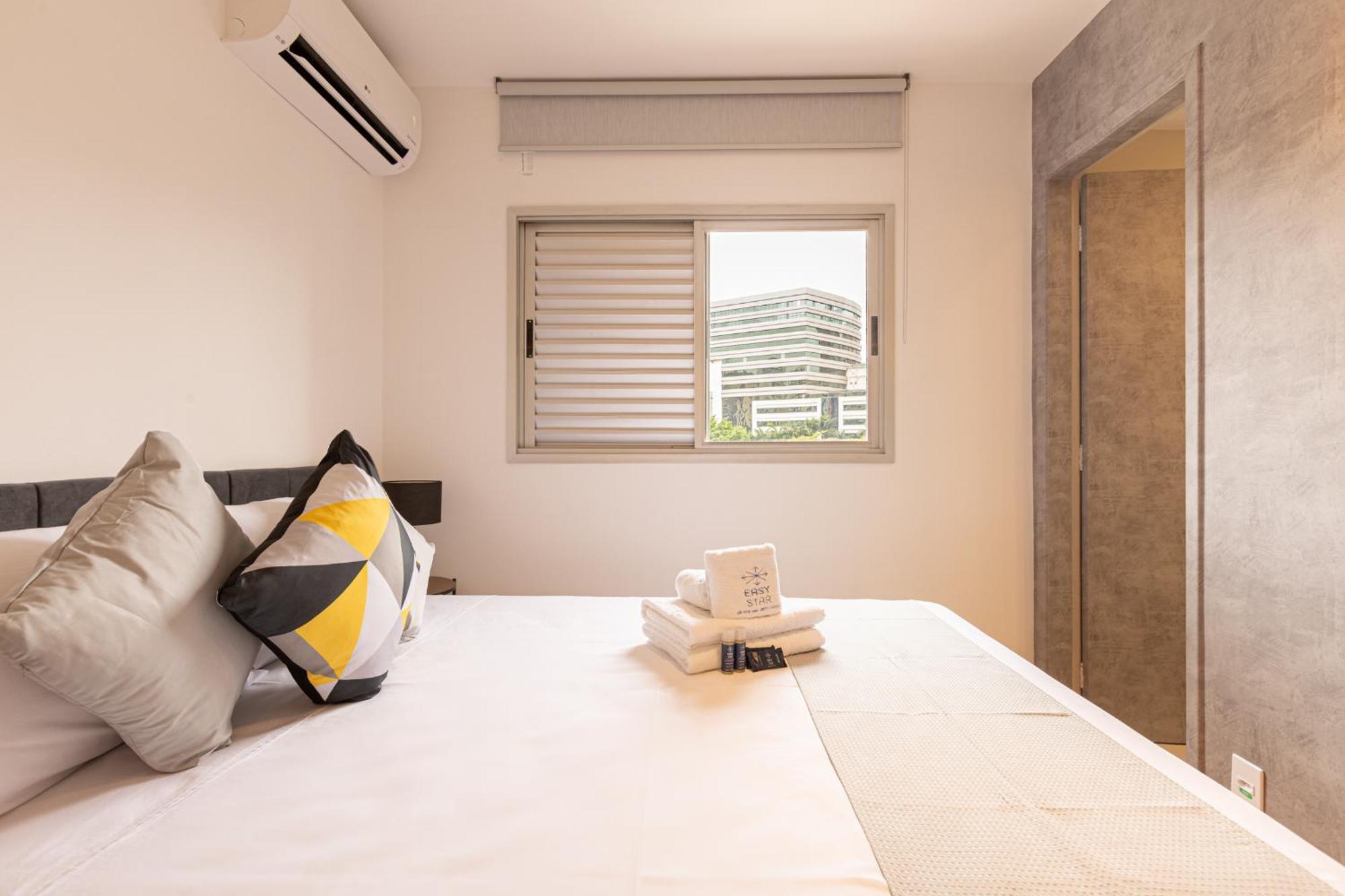 Apartment Easy Star - Lindo C/vaga No Itaim Bibi - Ad03i *
