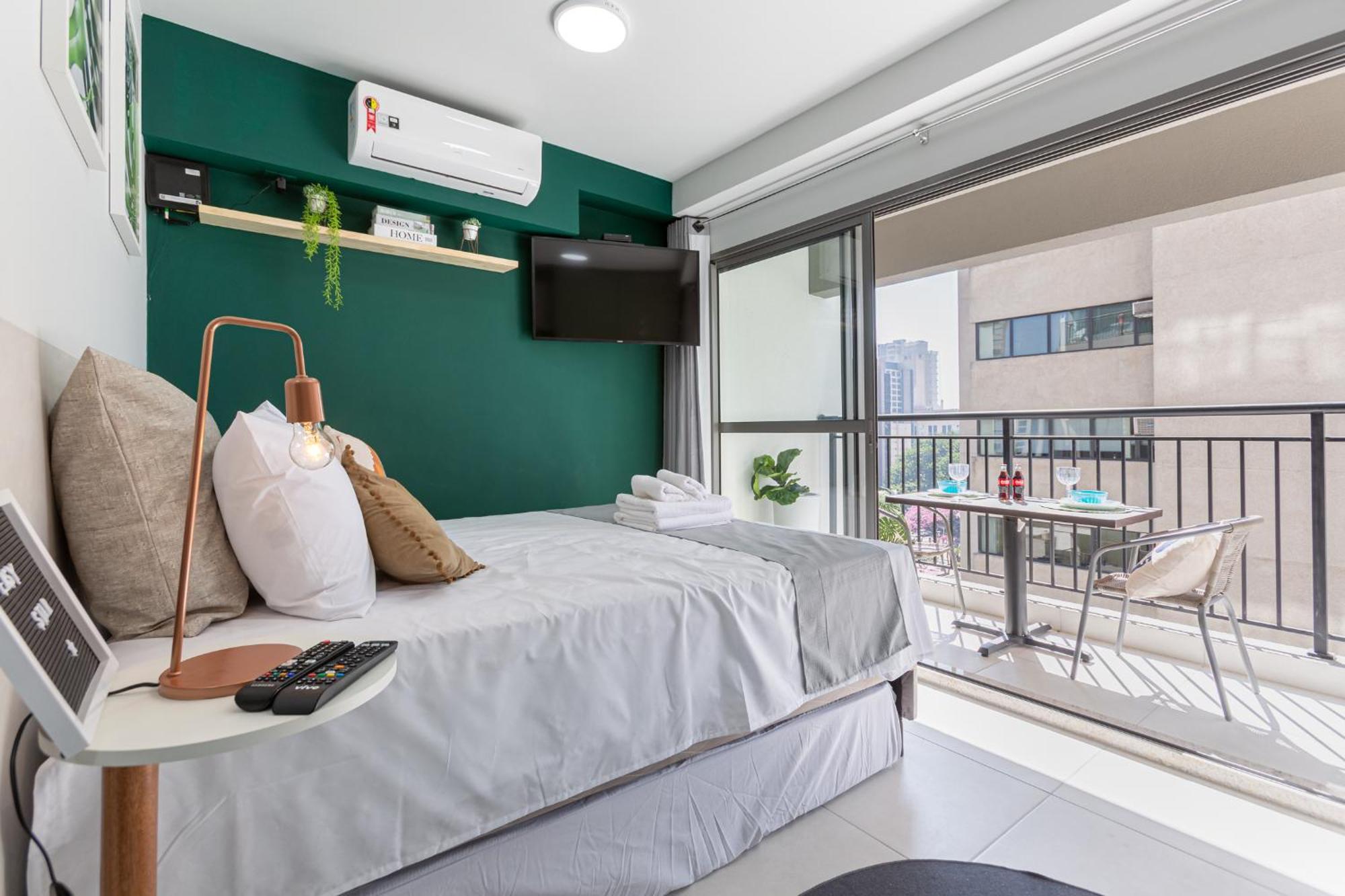 Apartment Easy Star - Lindo No Coracao De Moema - Ip01h Sao Paulo