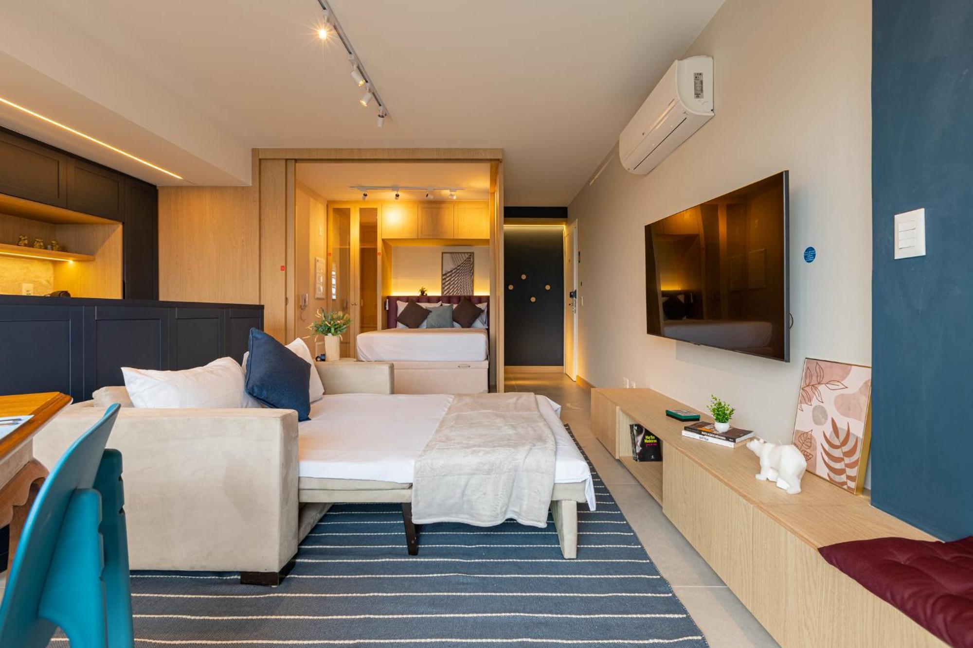 Apartment Easy Star - Studio Cheio De Estilo Proximo Da Linha Lilas - Vc51h *
