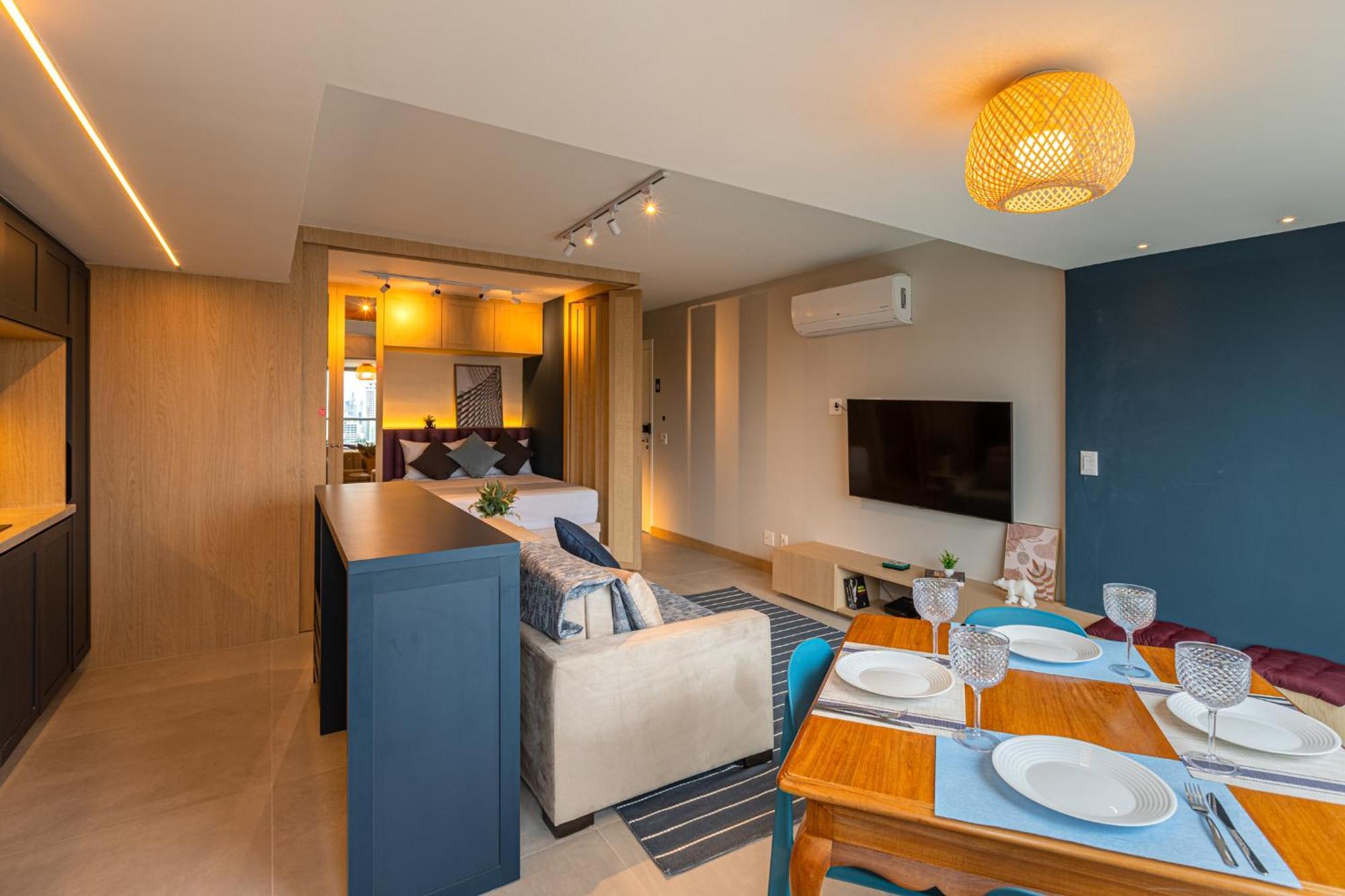 Easy Star - Studio Cheio De Estilo Proximo Da Linha Lilas - Vc51h Apartment *