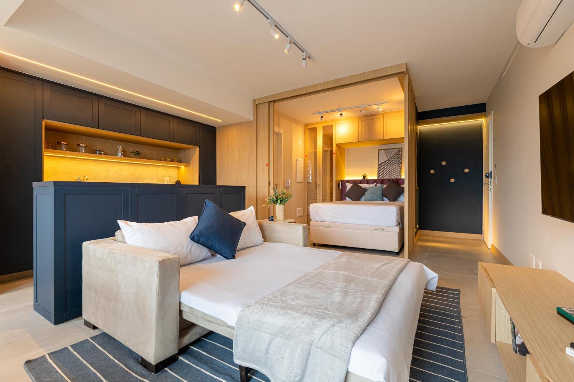 Apartment Easy Star - Studio Cheio De Estilo Proximo Da Linha Lilas - Vc51h São Paulo