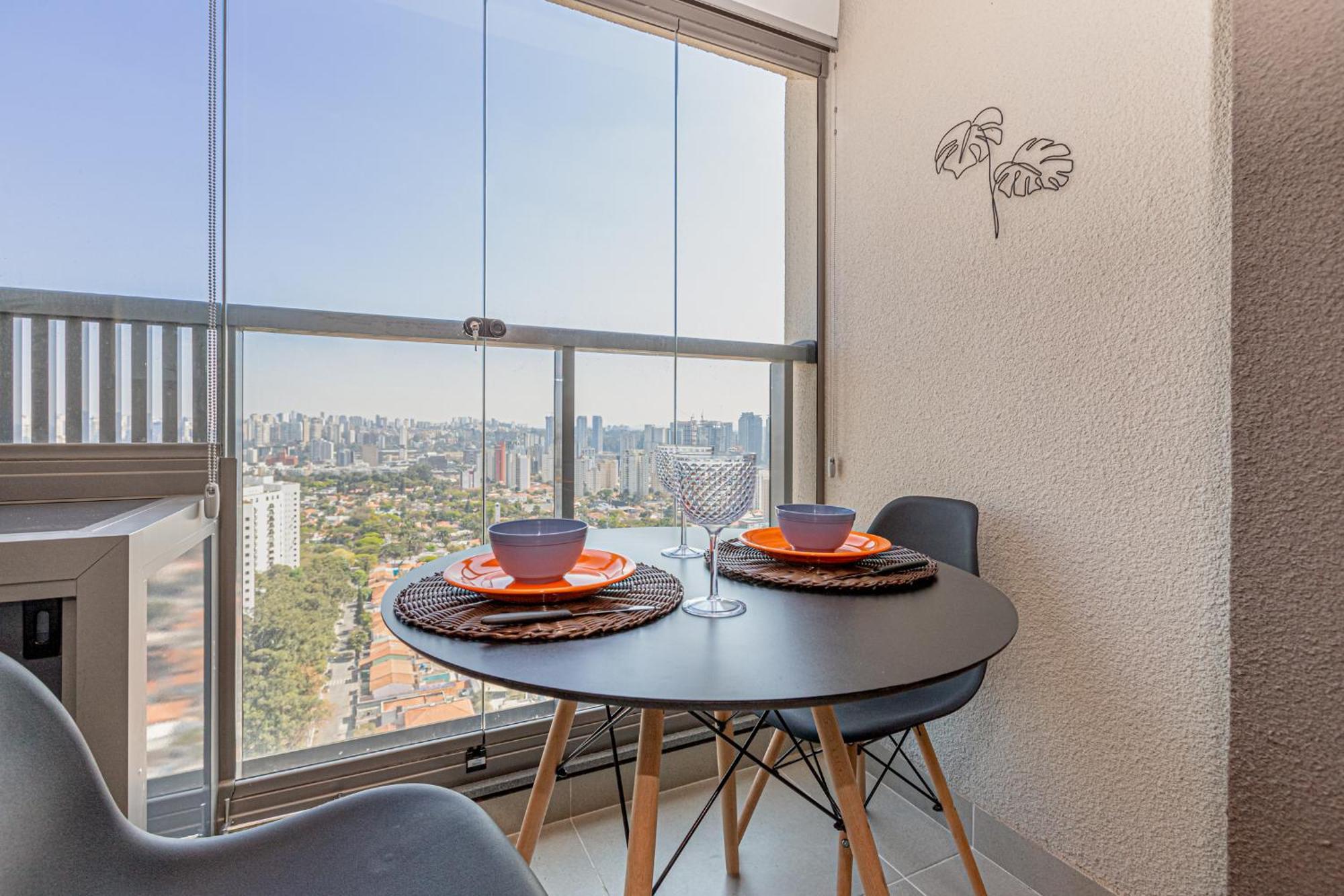 Apartment Easy Star - Studio Com Linda Vista - Xw01h Sao Paulo