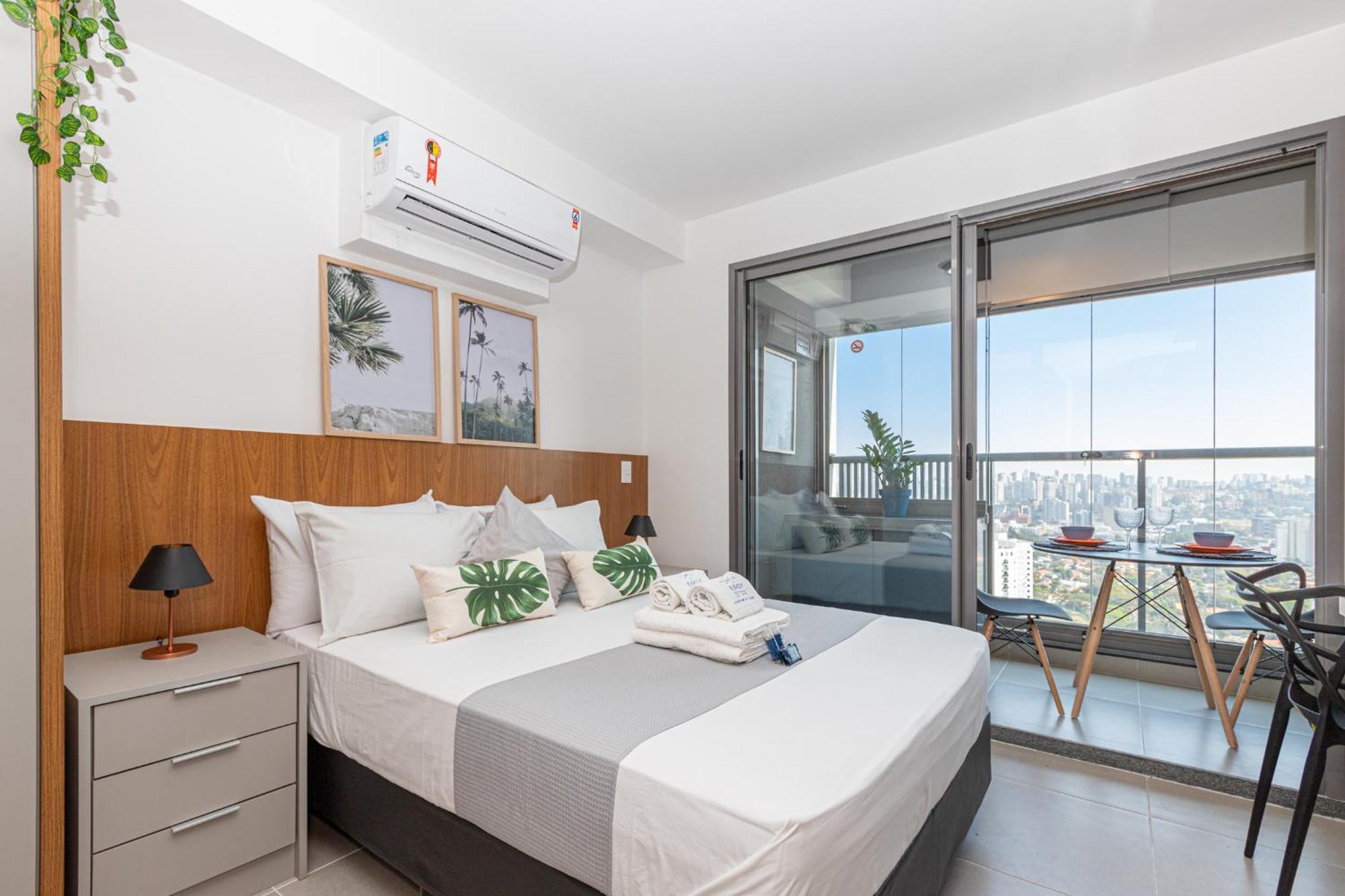 Apartment Easy Star - Studio Com Linda Vista - Xw01h Sao Paulo