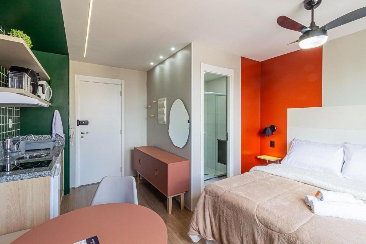 Daire Belissimo Studio No Bras Com Piscina/metro Bras Sao Paulo