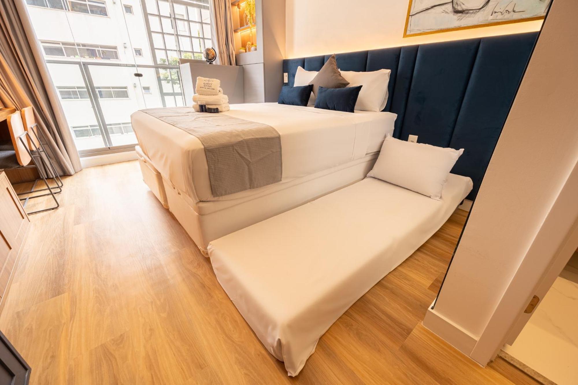 Apartemen Easy Star - Estiloso No Coracao Do Novo Booklin - He01i *