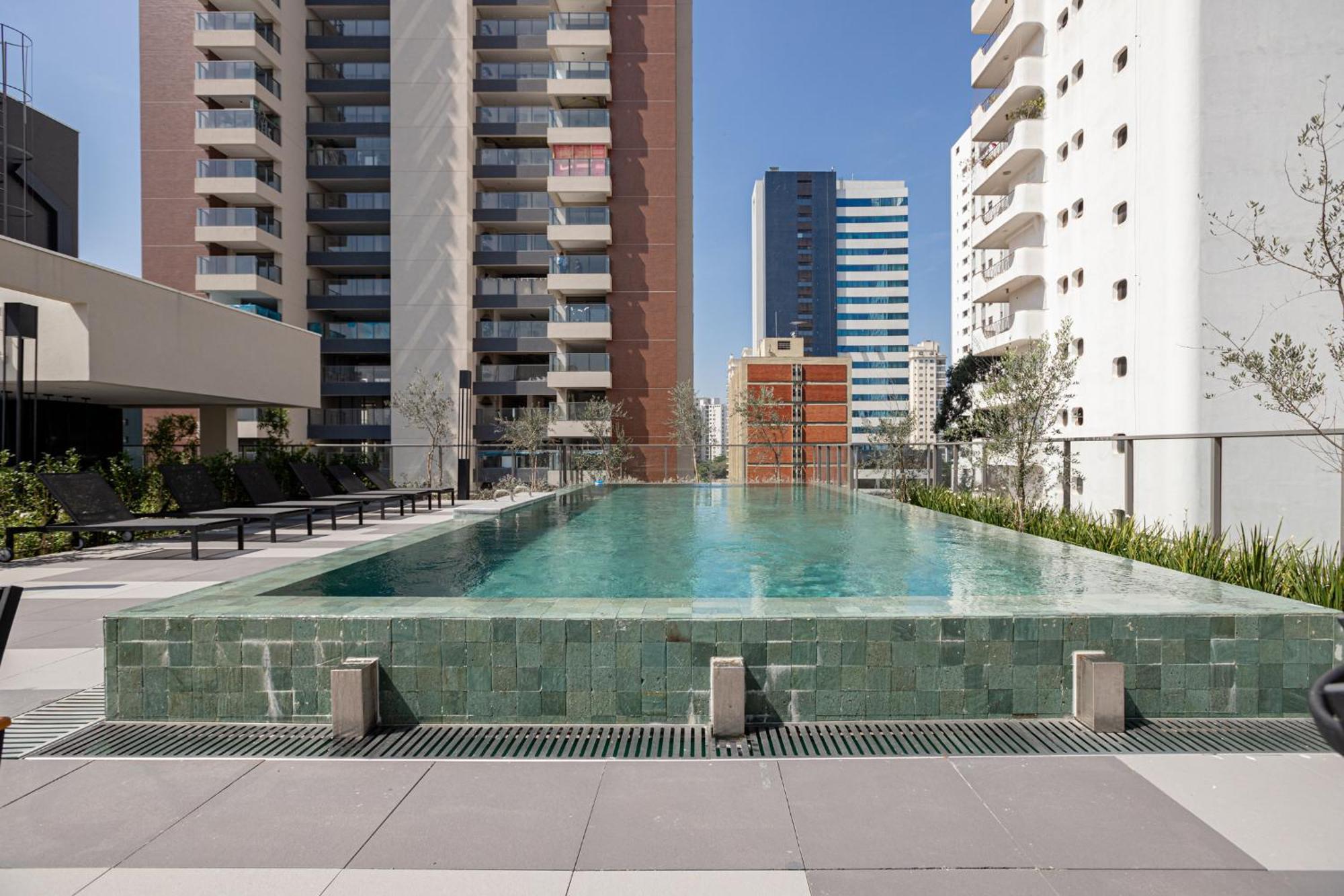 Apartemen Easy Star - Estiloso No Coracao Do Novo Booklin - He01i Sao Paulo