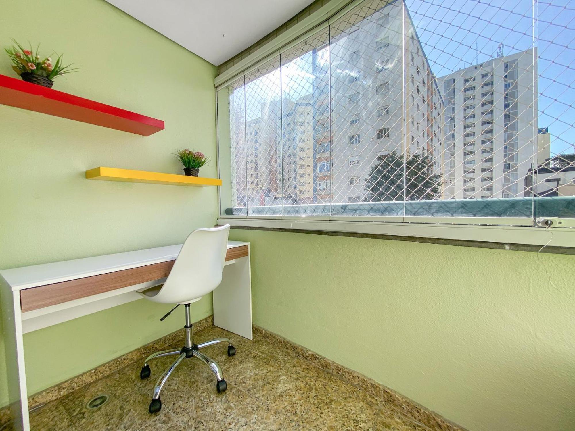 Daire Jardins/ibira Ar Condicionado Piscina Academia Sao Paulo