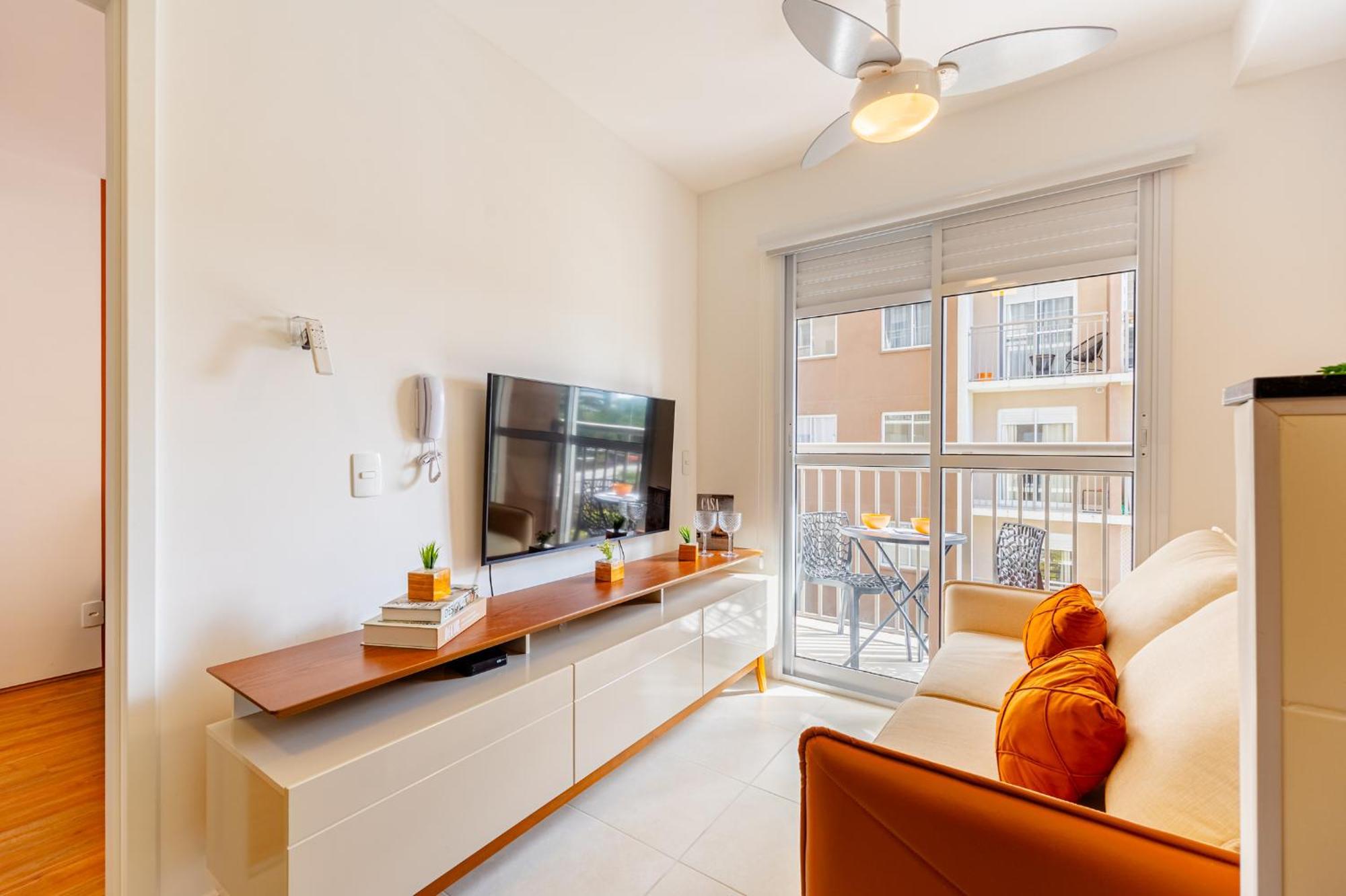 Apartemen Easy Star - Aconchegante Na Chacara St. Antonio - Is01i Sao Paulo
