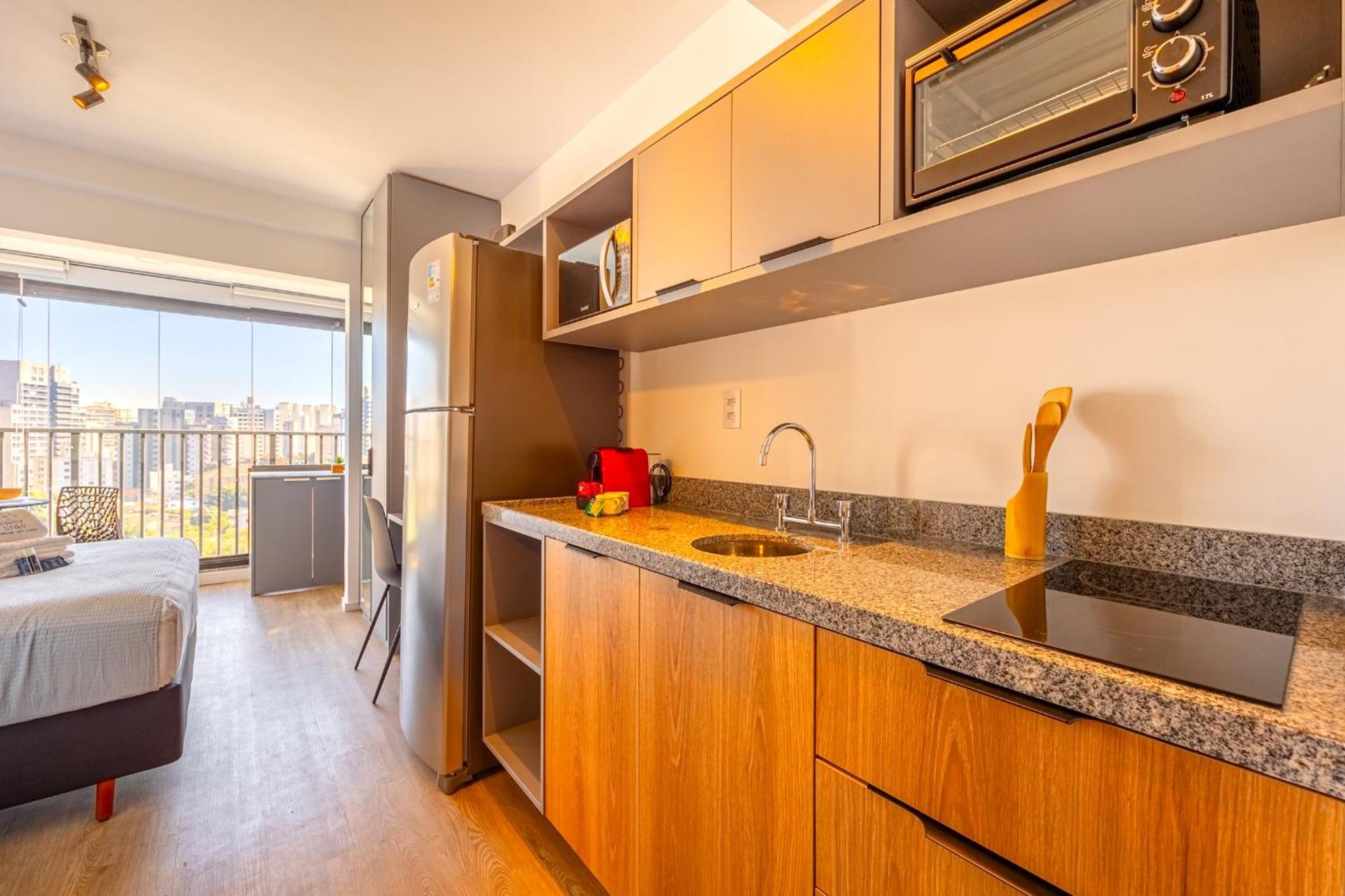 Apartment Easy Star - Com Vista Livre Na Mariana - Jb03i Sao Paulo