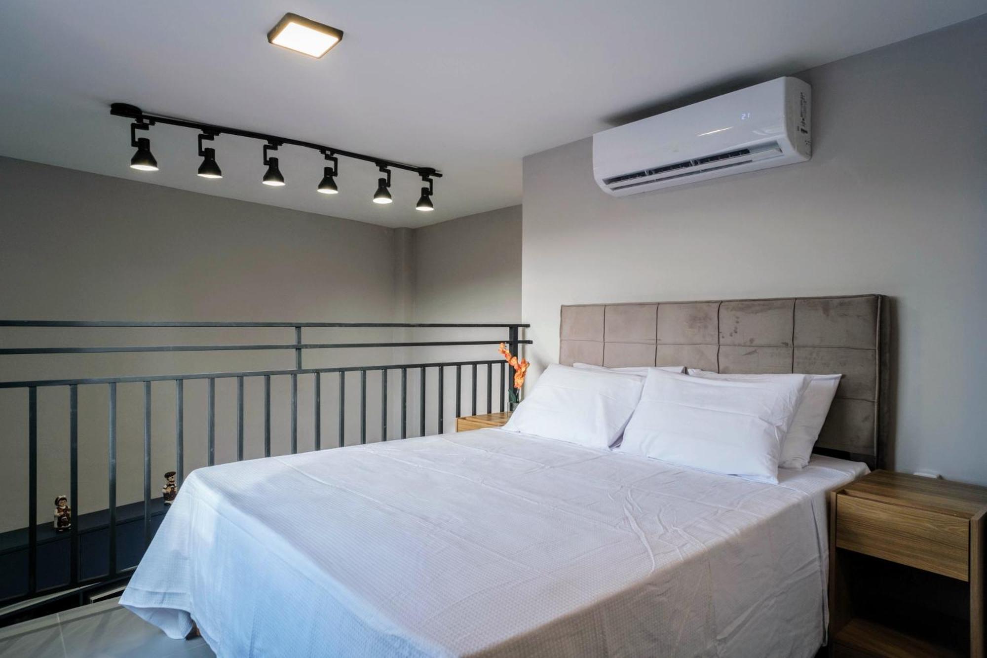 Căn hộ Loft Charmoso Aeroporto Metro Sp Expo Com Ac *