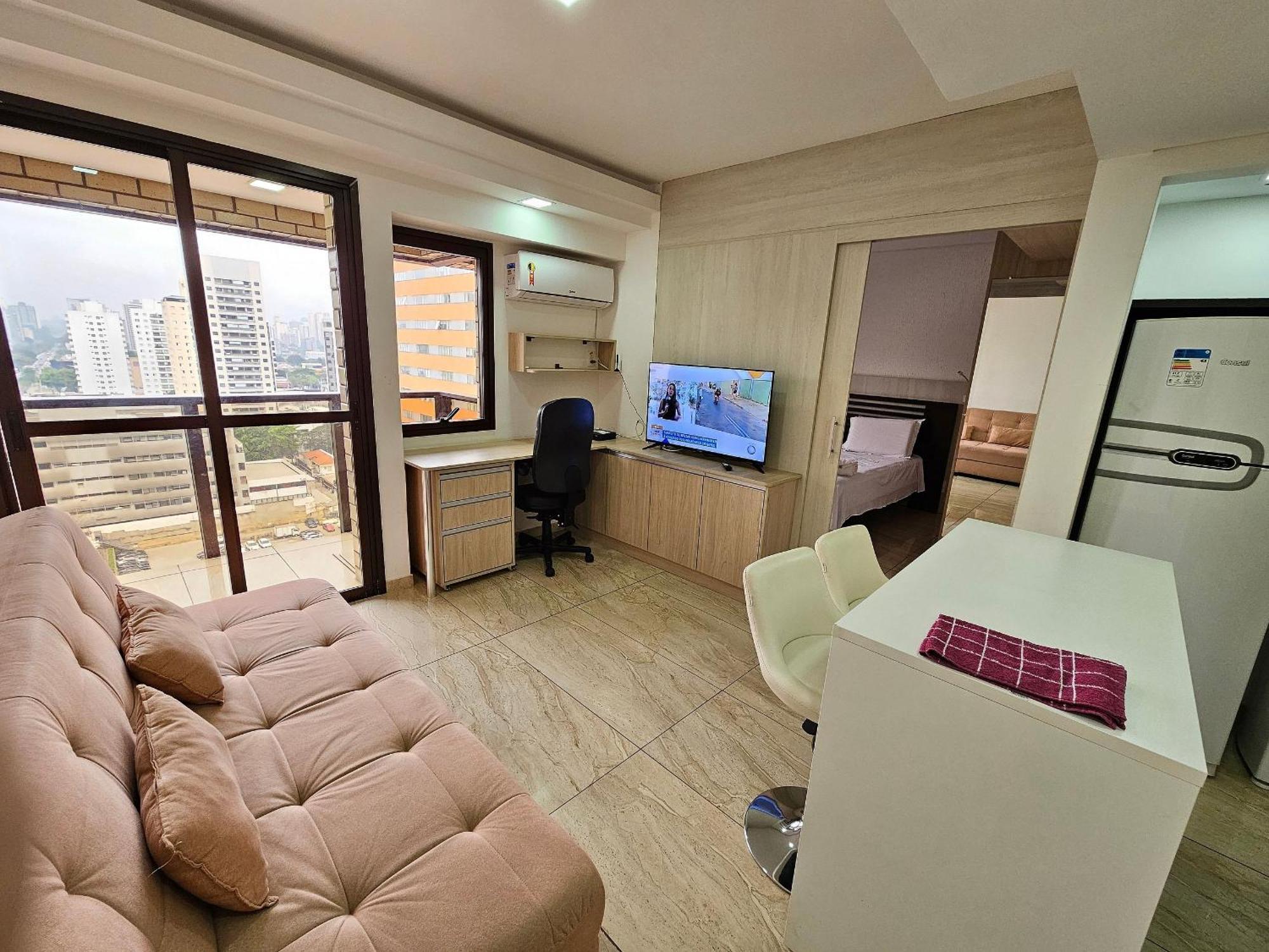 Căn hộ Qiibirapuera C/quarto E Cozinha