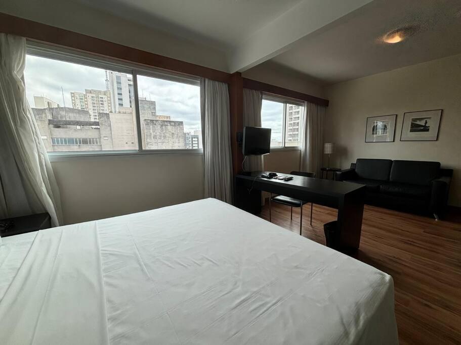 Espacoso Flat A 5 Min Da Av Paulista E Metro Paraiso - Mariana