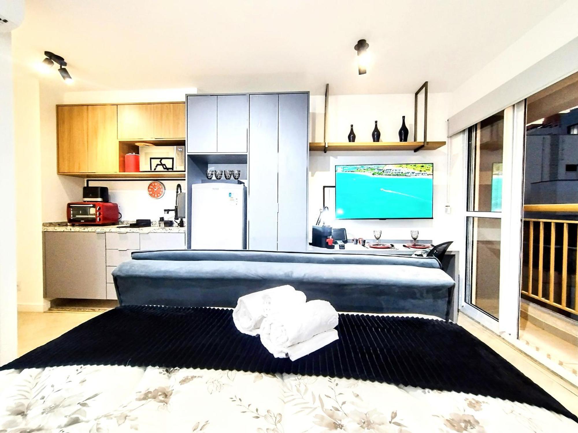 Aparthotel Smart Urban Deluxe Varanda - The Mob One Pinheiros - Black Edition - By Luxxor Sao Paulo
