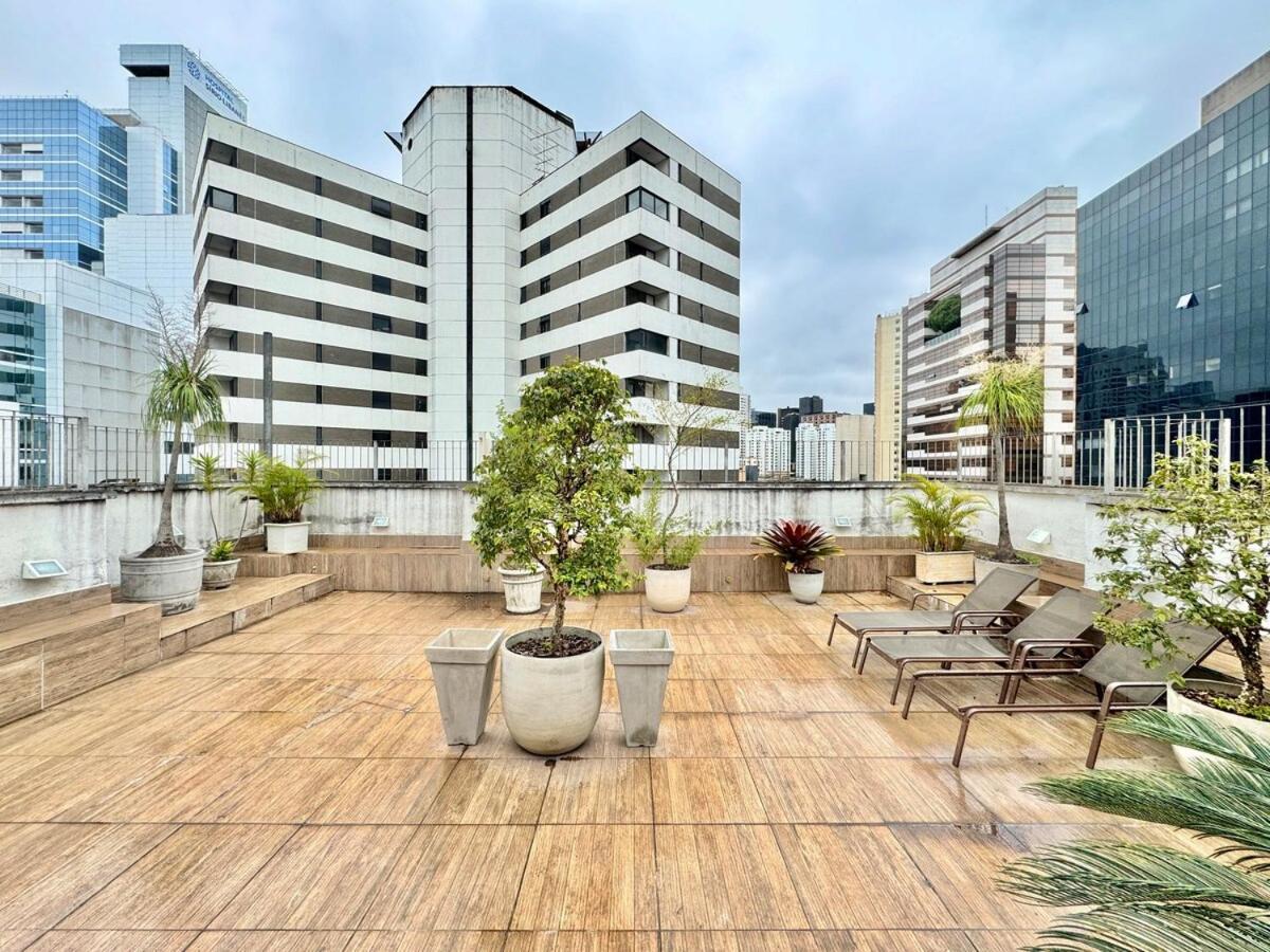 Apartemen Flat No Coracao De Sp, 1 Vaga, Camareira, Completo
