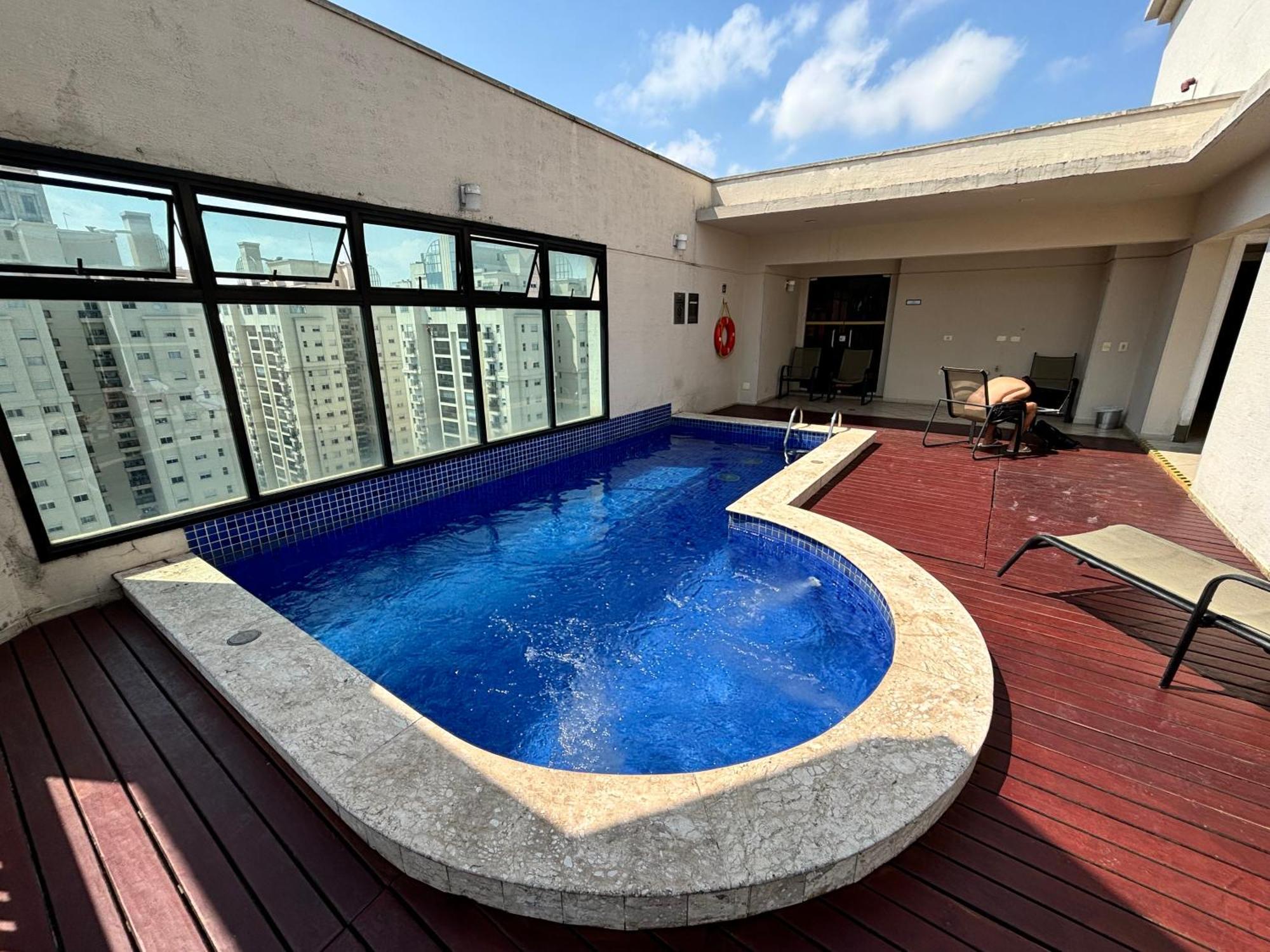 Flat Estaza Luxo Moema Ibirapuera Com Garagem Piscina 202