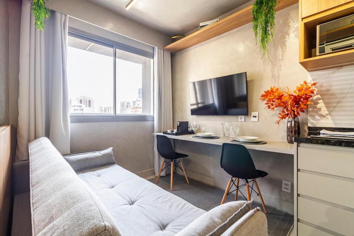 Apartment Fl702 - Sua Casa Na Faria Lima C/ Piscina, Gym E Metro *