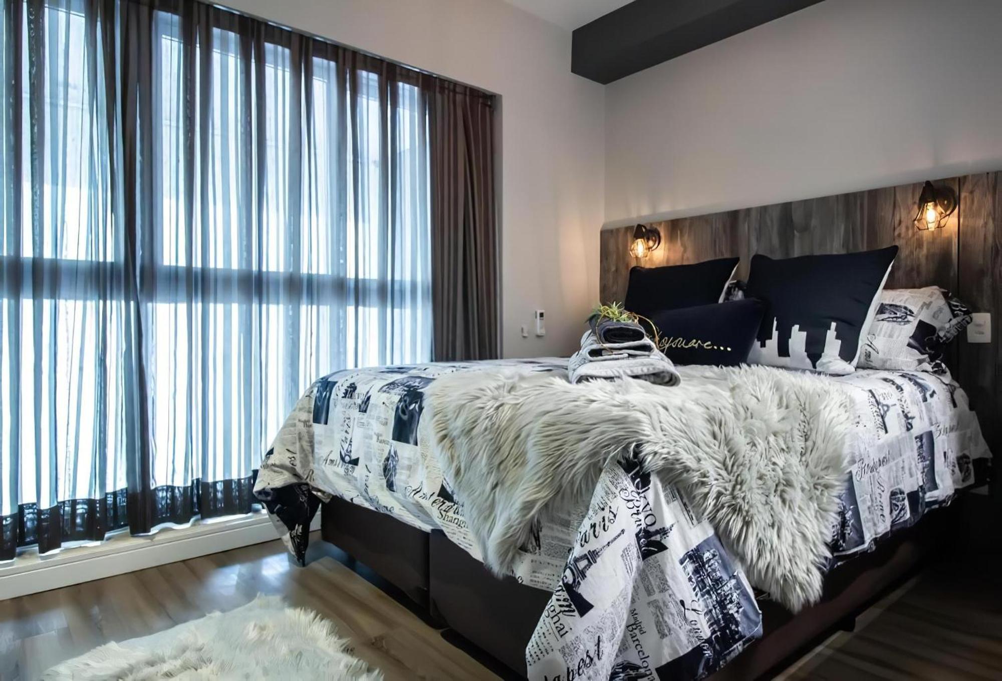 Apartment Edificio Summit Pinheiros: View Balcony With Pool & Fitness Near Subway