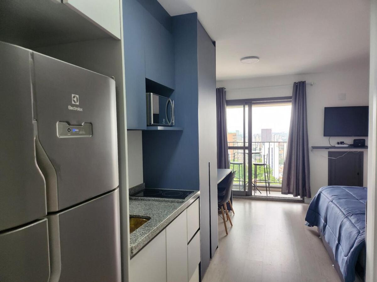 Studio Em Pinheiros 17º Andar, Wi-Fi E Varanda Apartemen