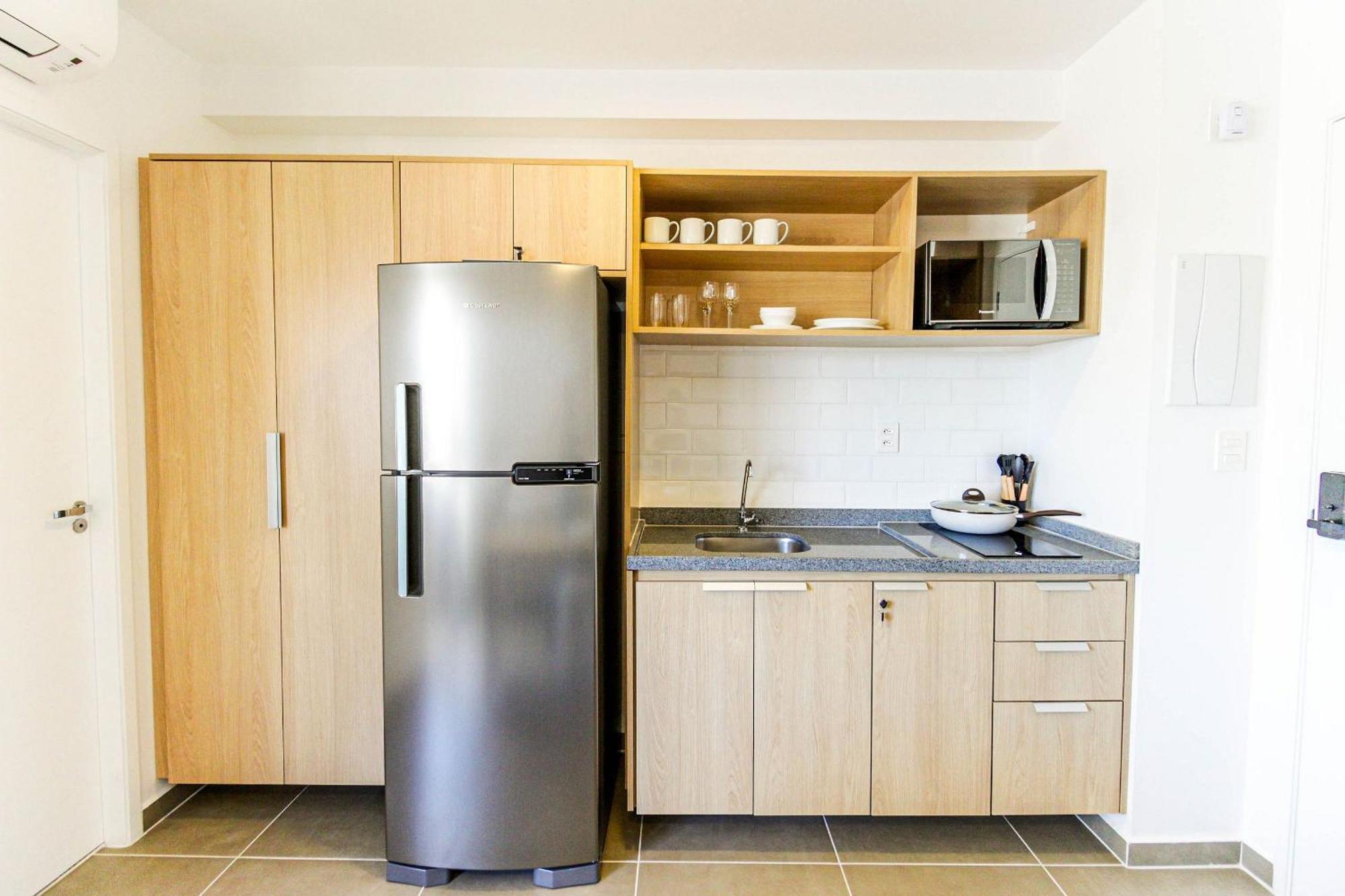 Vm1107 - Apart. Na Mariana | Metro Ana Rosa Apartment Sao Paulo