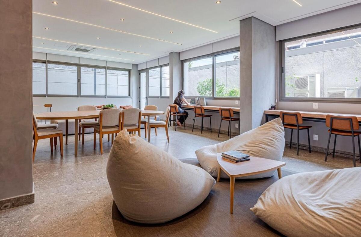 Apartment Pinheiros I Faria Lima, Apto Studio, 50m Metro, Piscina, Wi-fi