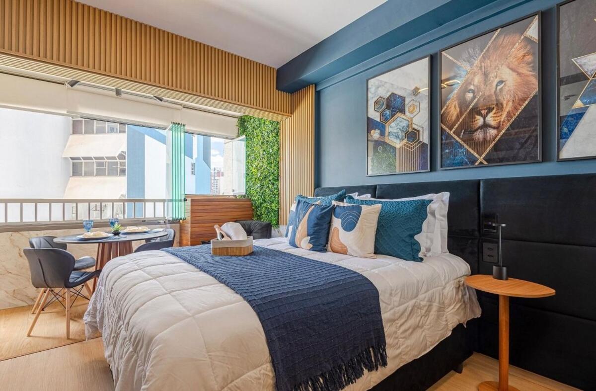 Pinheiros I Faria Lima, Apto Studio, 50m Metro, Piscina, Wi-fi Apartment