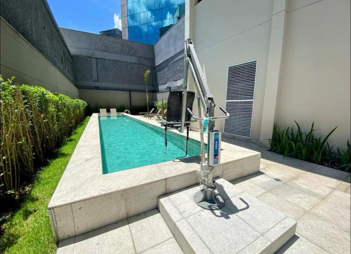 Apartment Pinheiros I Faria Lima, Apto Studio, 50m Metro, Piscina, Wi-fi