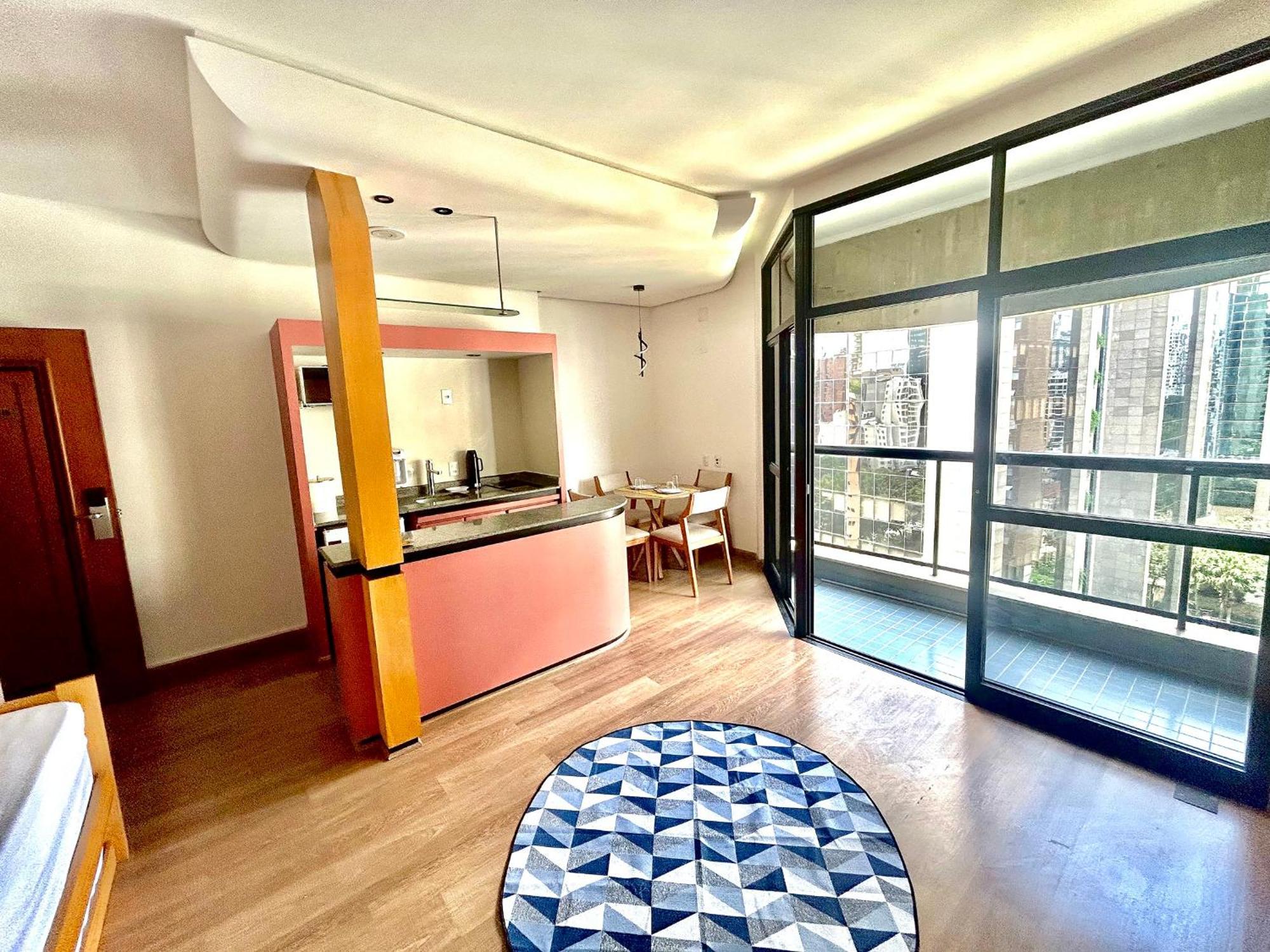 Flat Address Faria Lima Itaim! Vaga Ar Piscina Academia Apartment