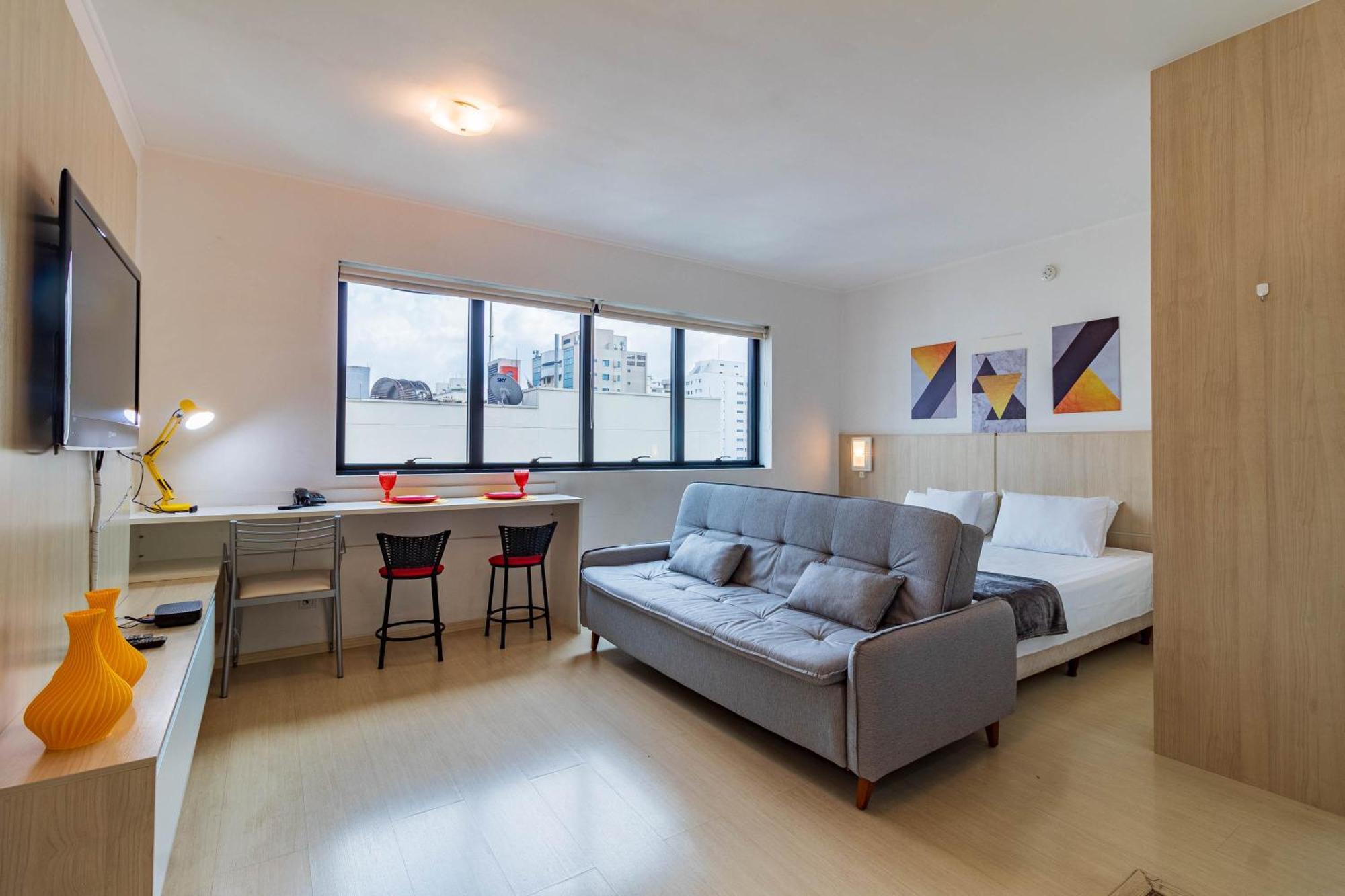 Flat Fabuloso Ibirapuera Com Garagem 4*