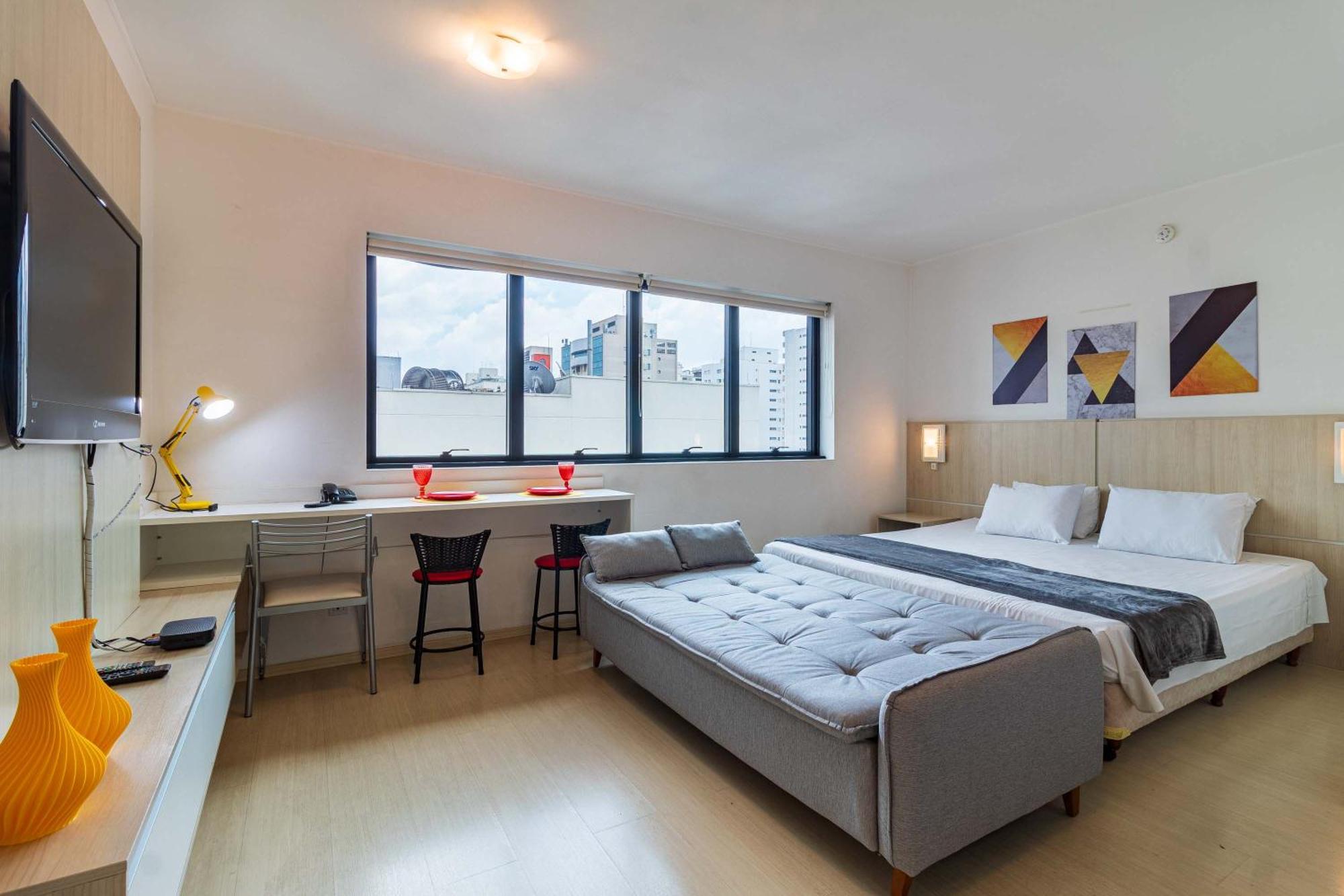 Hotel Flat Fabuloso Ibirapuera Com Garagem Sao Paulo